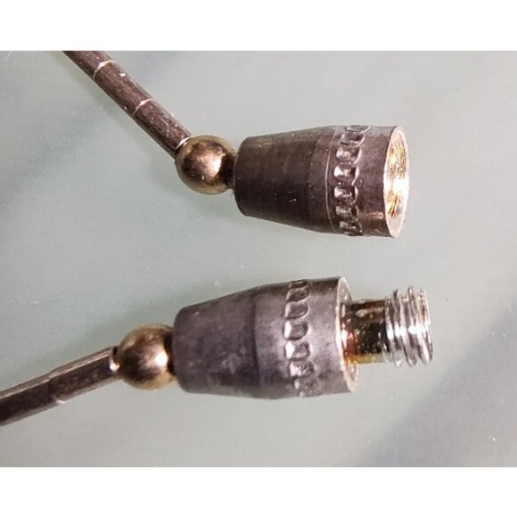 Pearl + Silver Metallic Beads Anklet - Picture 5 of 5